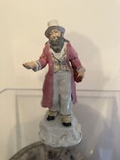 Rare porcelain Figurine A Jewish Money Changer Made By Rockingham Circa 1840 picture