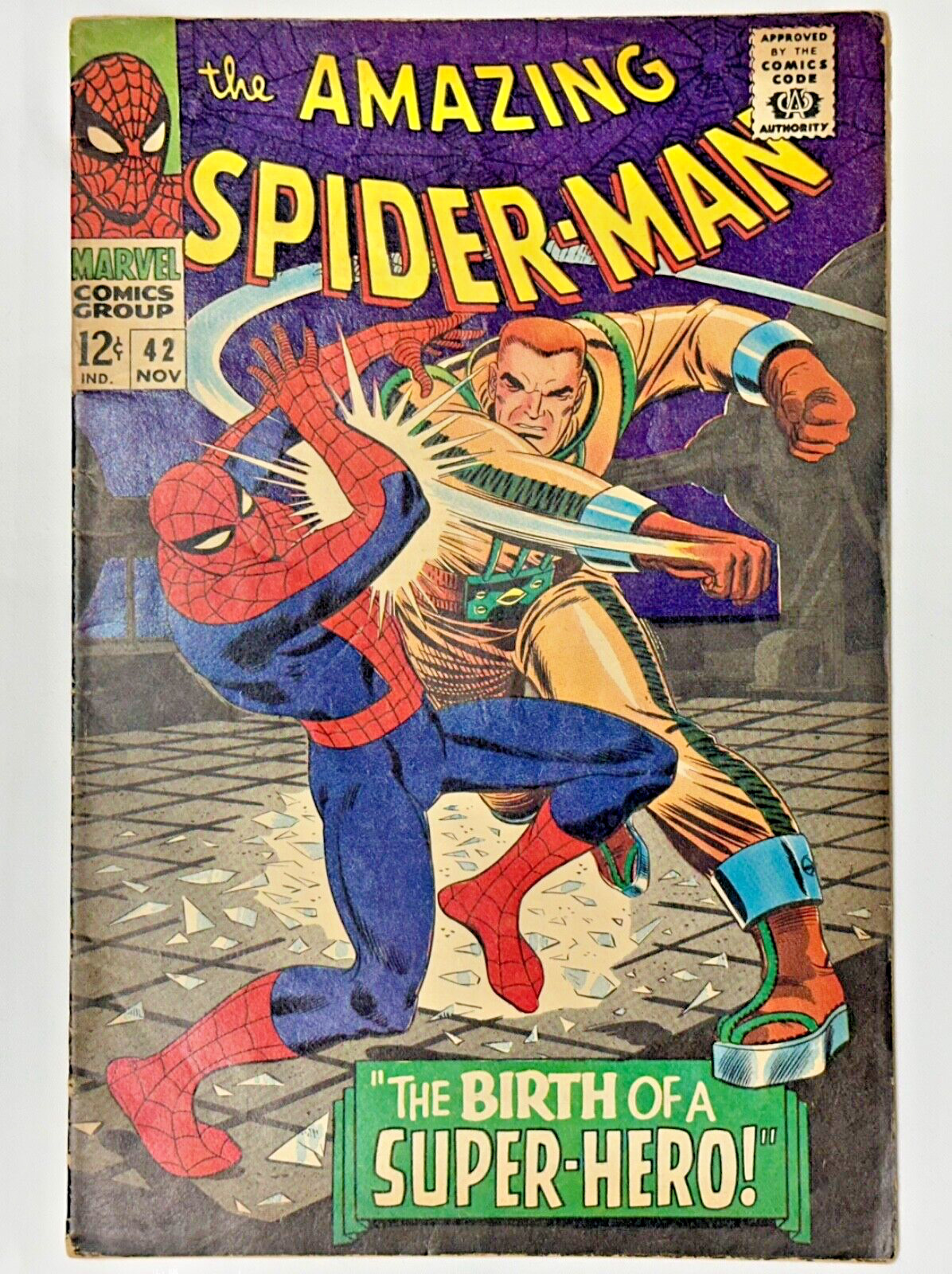 AMAZING SPIDER-MAN #42 FN- 1st App. of Mary Jane, 2nd Rhino 1967 Marvel Comics