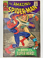 AMAZING SPIDER-MAN #42 FN- 1st App. of Mary Jane, 2nd Rhino 1967 Marvel Comics picture