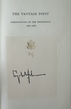 JSA Lyndon B. Johnson The Vantage Point Signed First Edition picture