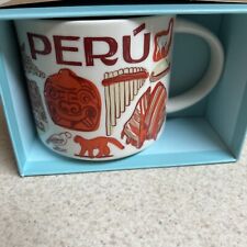 Starbucks Been There Series Peru Mug - New in Box Collectible Cup 14 oz picture