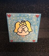 H & R JOHNSON Angel Heart Tile - Made In England 6 X 6 picture