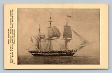 Essex Institute Tall Schooner Ship Series c1920s-30s Postcard #9 FRANCIS picture