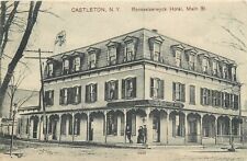 Rensselaerwyck Hotel, Main Street, Castleton, NY Divided Back Postcard picture