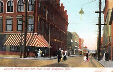 Fairfield Ave., East from Main St., Bridgeport, Conn., Early Postcard, Unused  picture