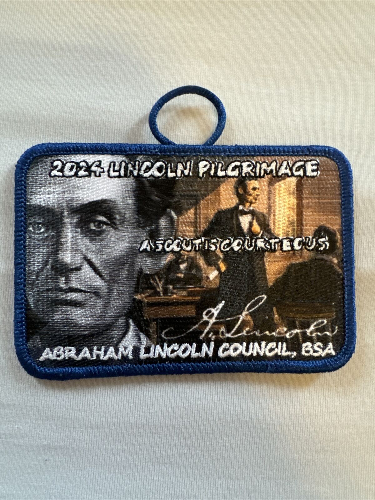 Lincoln pilgrimage Patch 2024