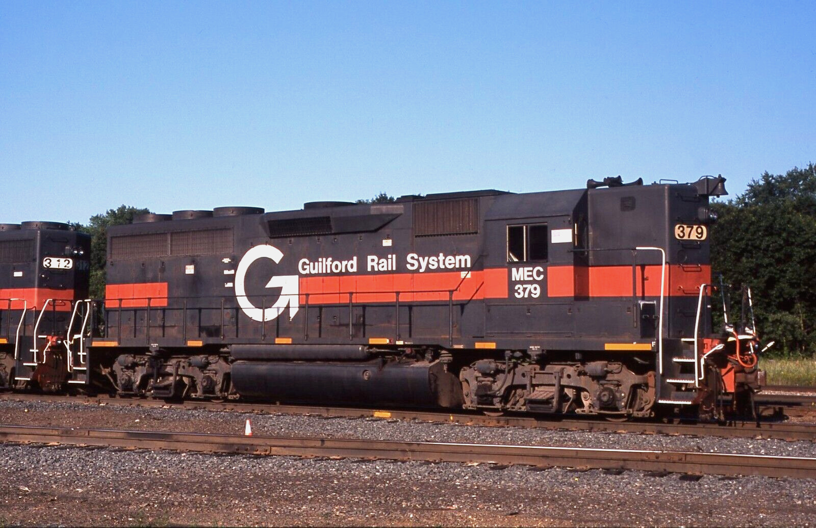 Original Slide: Maine Central / Guilford Rail System GP40 379