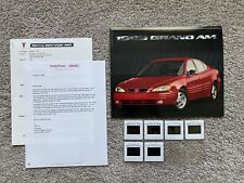 1999 Pontiac Grand Am Complete Press Kit picture
