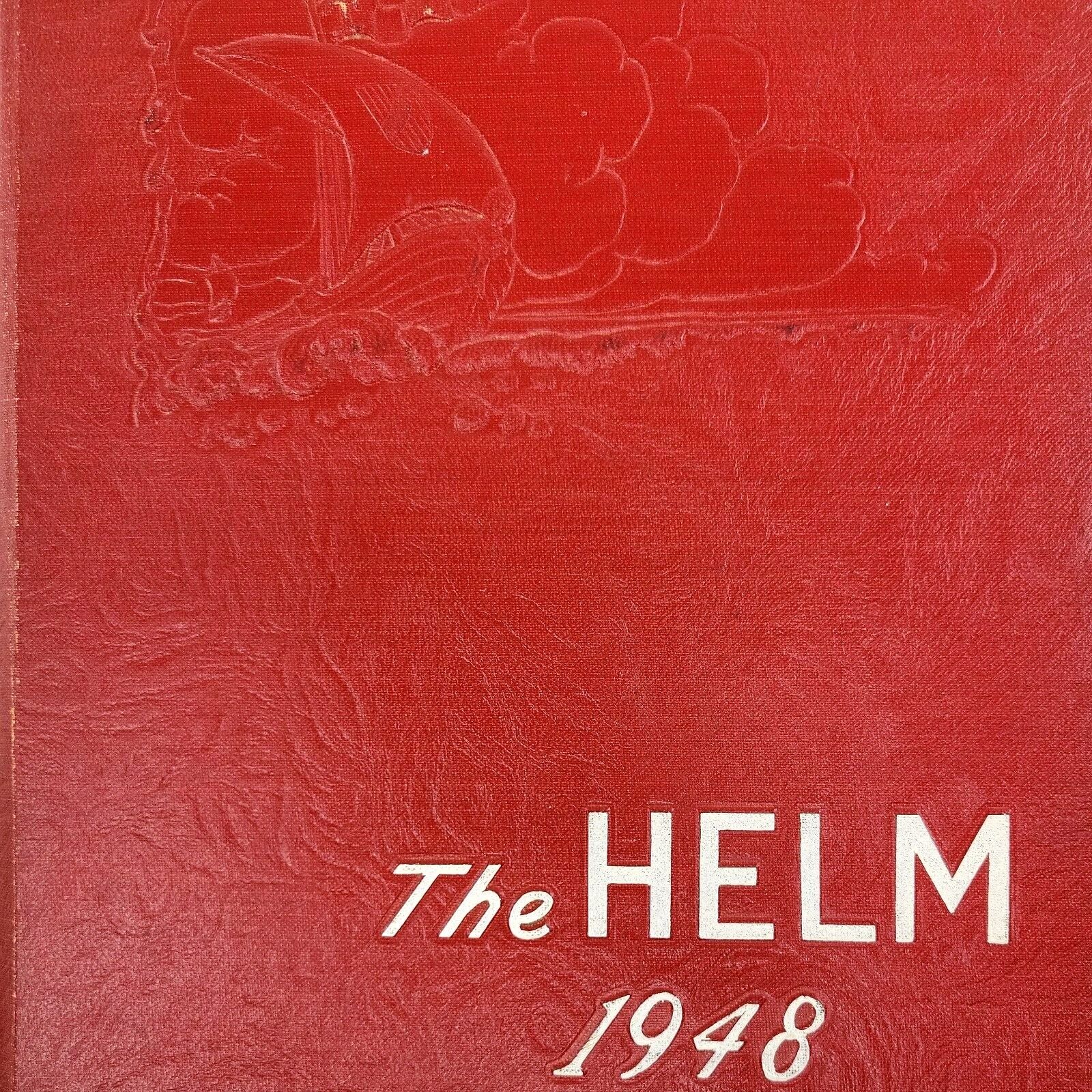 Harris Elmore School Yearbook 1948 The Helm Grades 1 thru 12 Ohio Annual