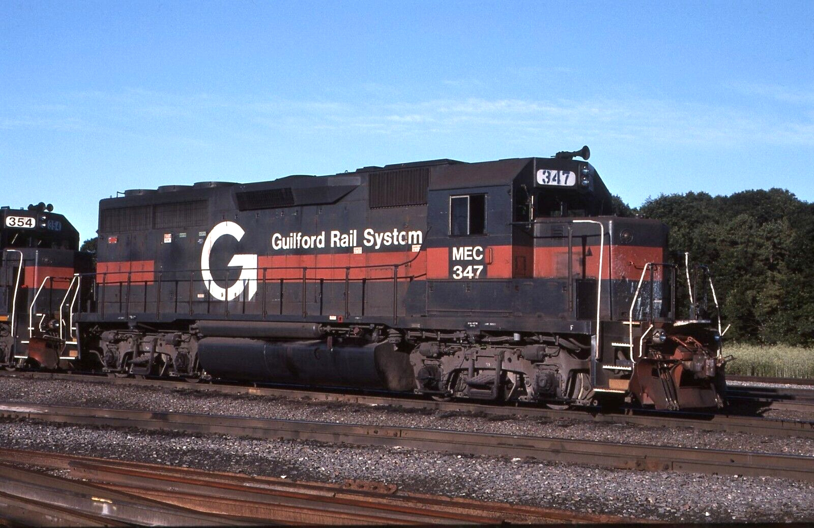 Original Slide: Maine Central / Guilford Rail System GP40 347