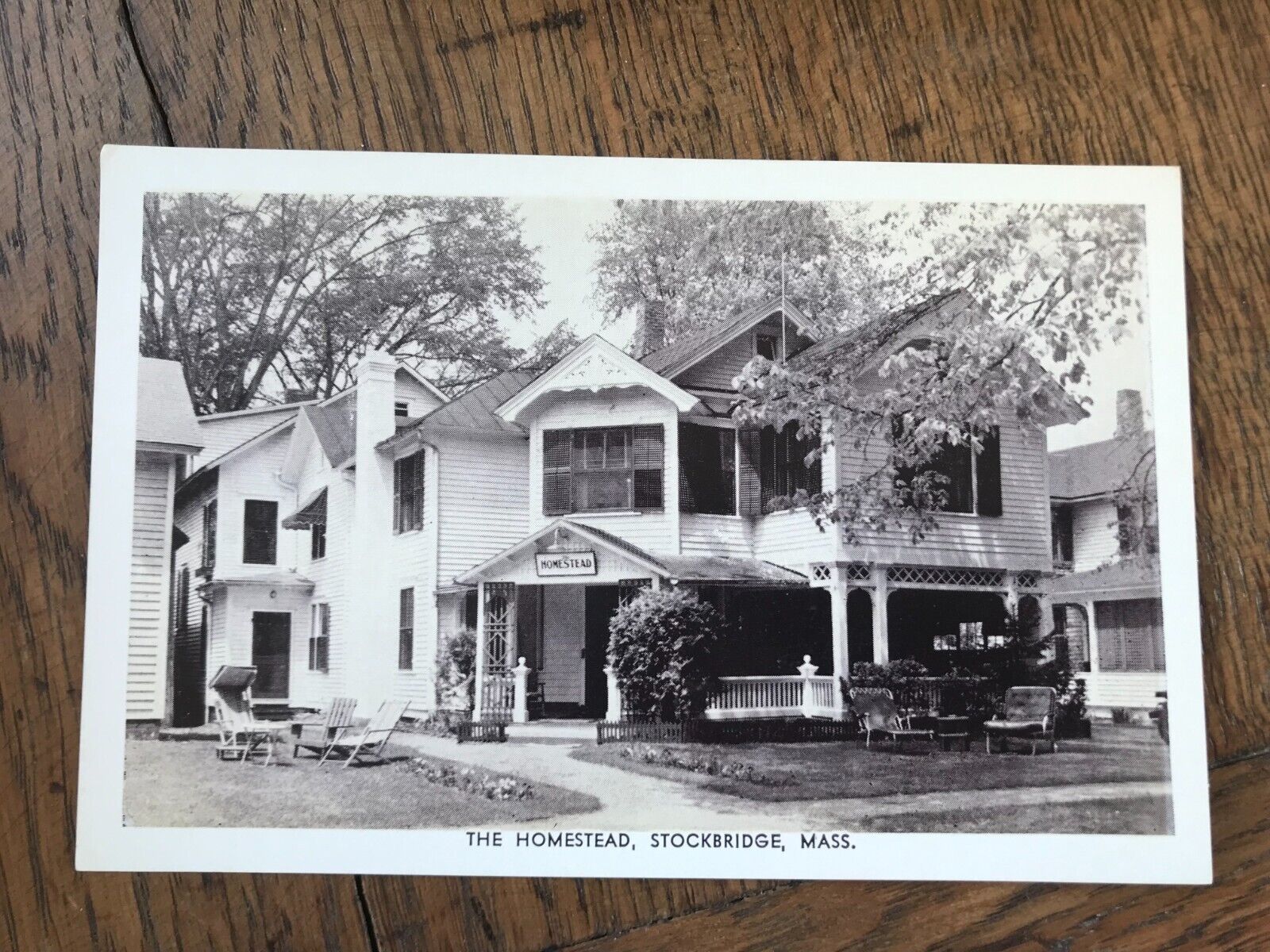 The Homestead Stockbridge Massachusetts Postcard