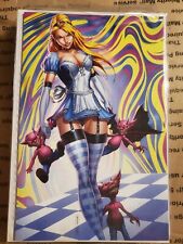 Daughters of Eden 1 Alice Wonderland VARIANT COVER J Tyndall VIRGIN limited 100 picture