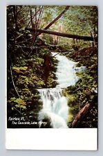 Fairlee VT-Vermont, The Cascade, Lake Morey, Antique, Vintage Souvenir Postcard picture