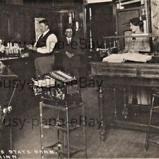 1913 RPPC Farmers & Merchants State Bank Jacob Lampert Morgan Minnesota Postcard picture