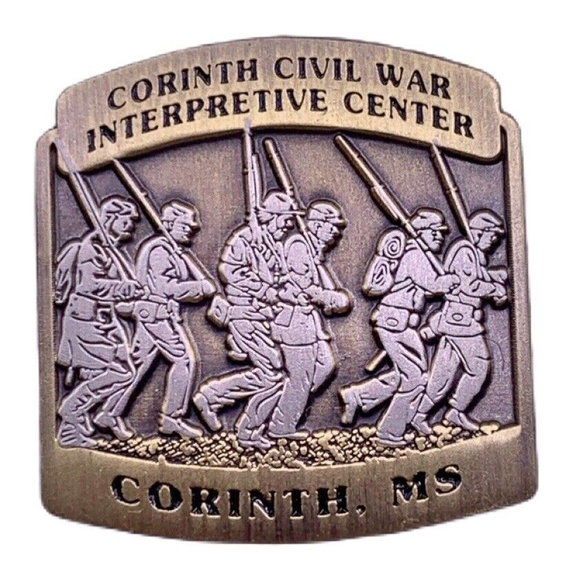 Corinth Civil War Interpretive Center Corinth Mississippi Travel Souvenir Pin