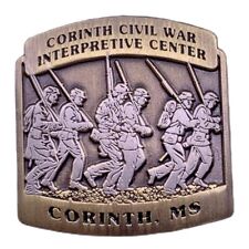 Corinth Civil War Interpretive Center Corinth Mississippi Travel Souvenir Pin picture