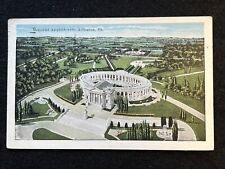 1925 ARLINGTON VA MEMORIAL AMPHITHEATRE POSTCARD WASHINGTON DC to LANSDALE PA picture