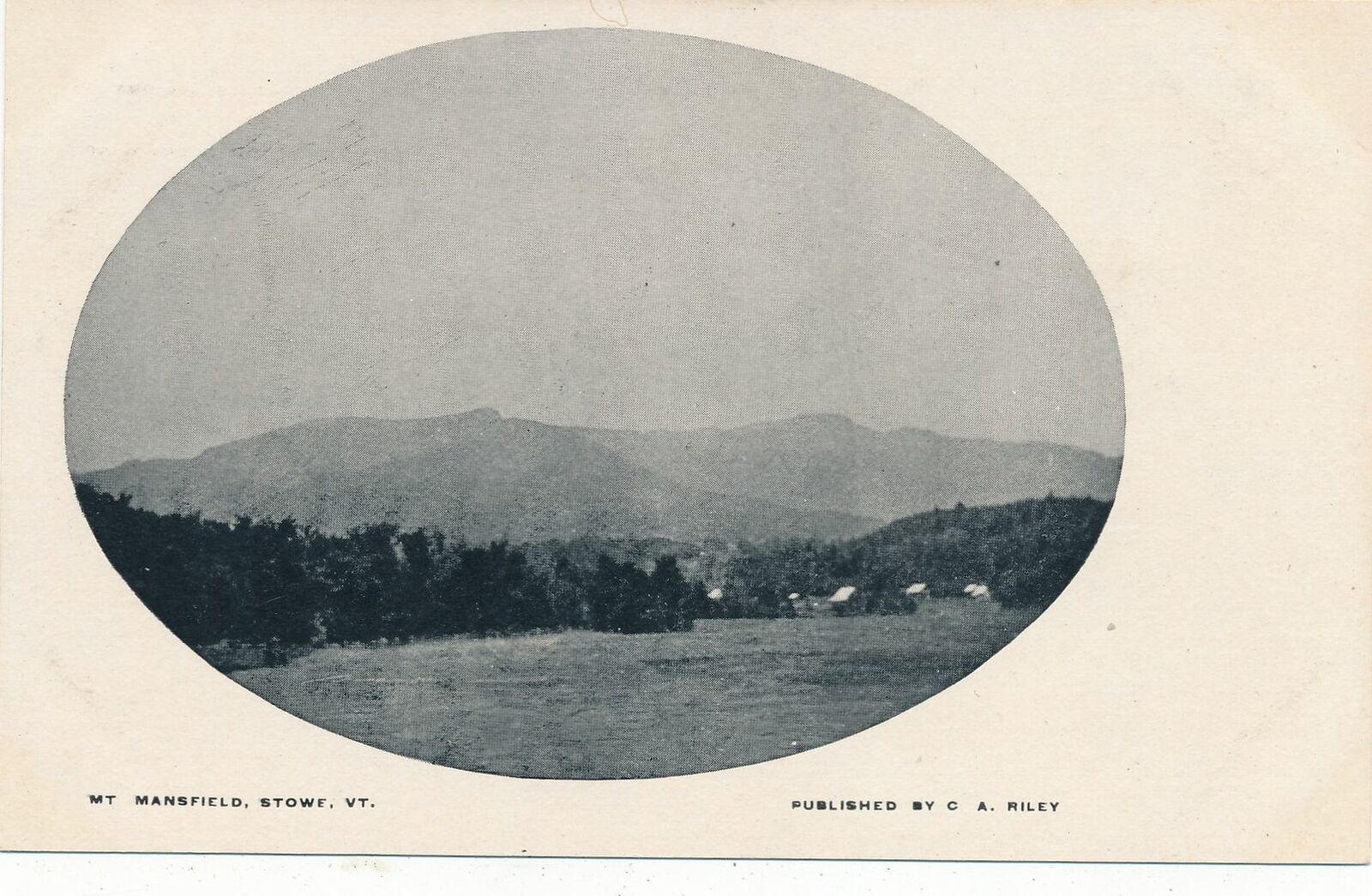 STOWE VT - Mt. Mansfield - udb (pre 1908)