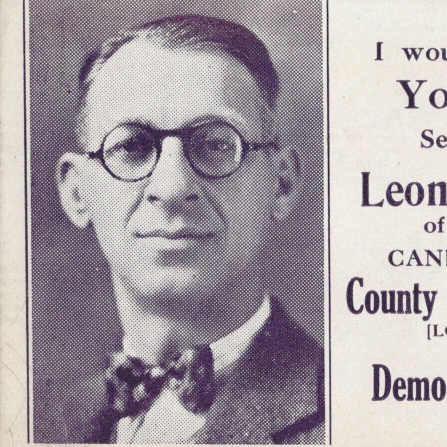 1930 Leon B Berry Kennebec County Commissioner Waterville Maine Kora Shrine