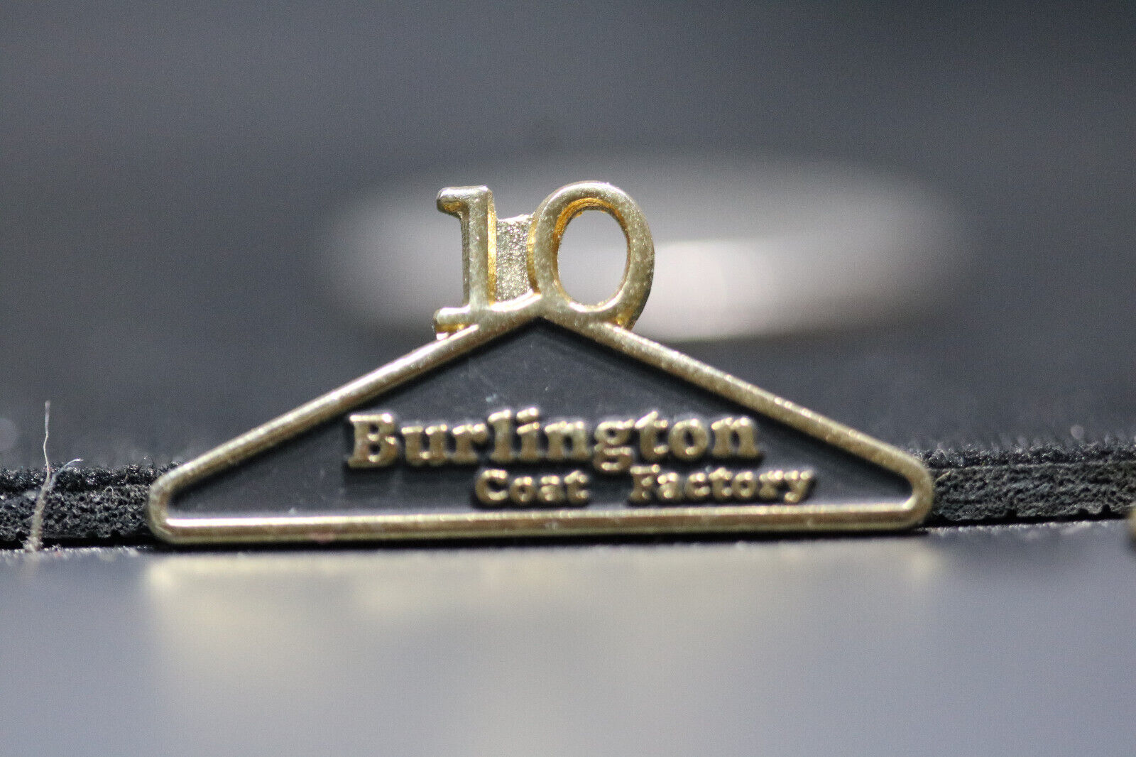 Burlington Coat Factory Employee 10 year anniversary pin