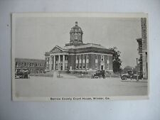 original B & W Winder Athens GA Georgia Postcard Barrow County Court House 1925 picture