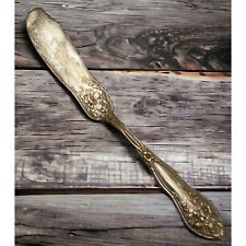 Fairfield One Plate Spreader Butter Knife Vintage Ornate Flowers picture