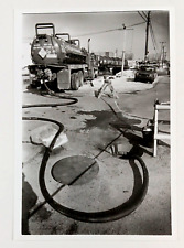 1993 Braintree Massachusetts Messina Drive Hazardous Waste Cleanup Press Photo picture