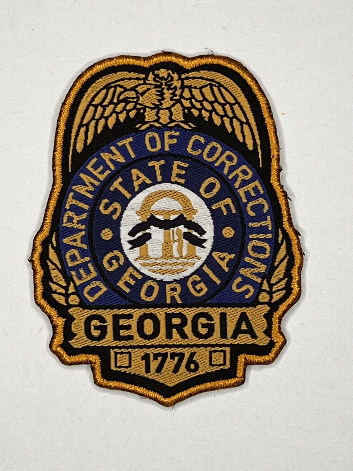 State Of Georgia Department Of Corrections Officer Patch