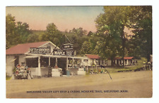 Shelburne Massachusetts Shelburne Valley Gift Shop Cabins Vintage Postcard picture