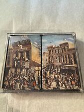 Vintage Wells Fargo Co. Express Building Playing Cards Two Decks Of Cards Sealed picture