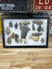 19 GEORGIA INDIAN ARTIFACTS ARROWHEADS picture