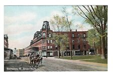 Brattleboro VT Brooks House Horse and Buggy Vintage Postcards picture