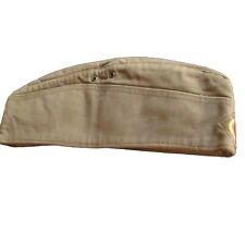 57 Vtg West German Military Garrison Cap Hat 1976 Army Green picture