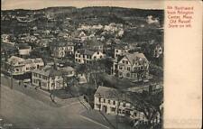 Northward from Arlington Center,Mass. Old Russell Store on Left,MA Postcard picture