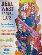 Real West Magazine Summer 1972 Billy the Kid Buffalo Bill Jesse James picture