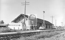 Railroad Train Station Depot Holland Texas TX Reprint Postcard picture