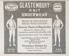 1924 AD.(XG6)~GLASTONBURY KNITTING CO. CONN. GLASTENBURY KNIT UNDERWEAR picture