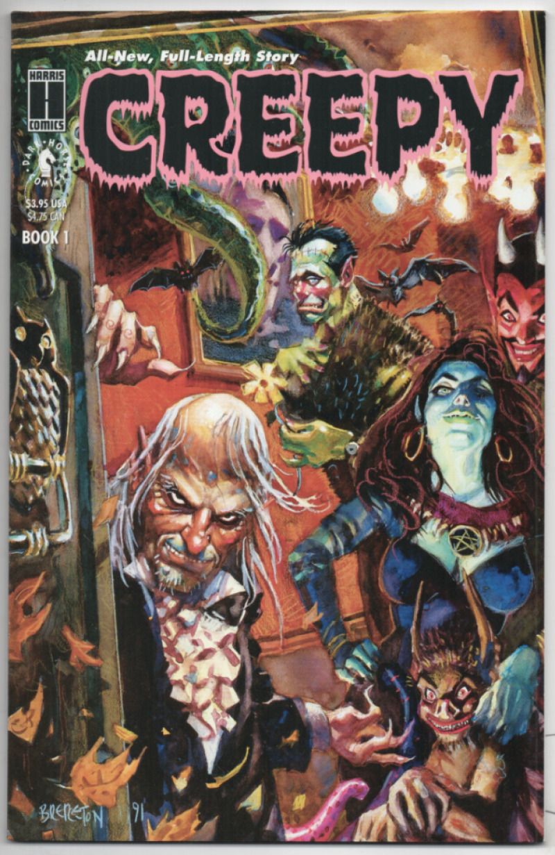 CREEPY #1, NM, Harris Comics, Brereton, Colan, Sutton, 1992, Horror