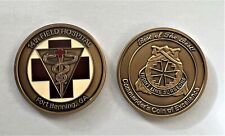 14th Field Hospital Benning Army Cdr's Challenge Coin (Ranger Delta  Beret Medic picture