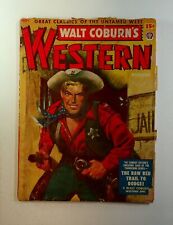 Walt Coburn's Western Magazine Pulp Nov 1949 Vol. 1 #1 GD TRIMMED picture