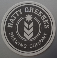 CRAFT BEER COASTER ONE Natty Greene's Brewing Co Greensboro 4