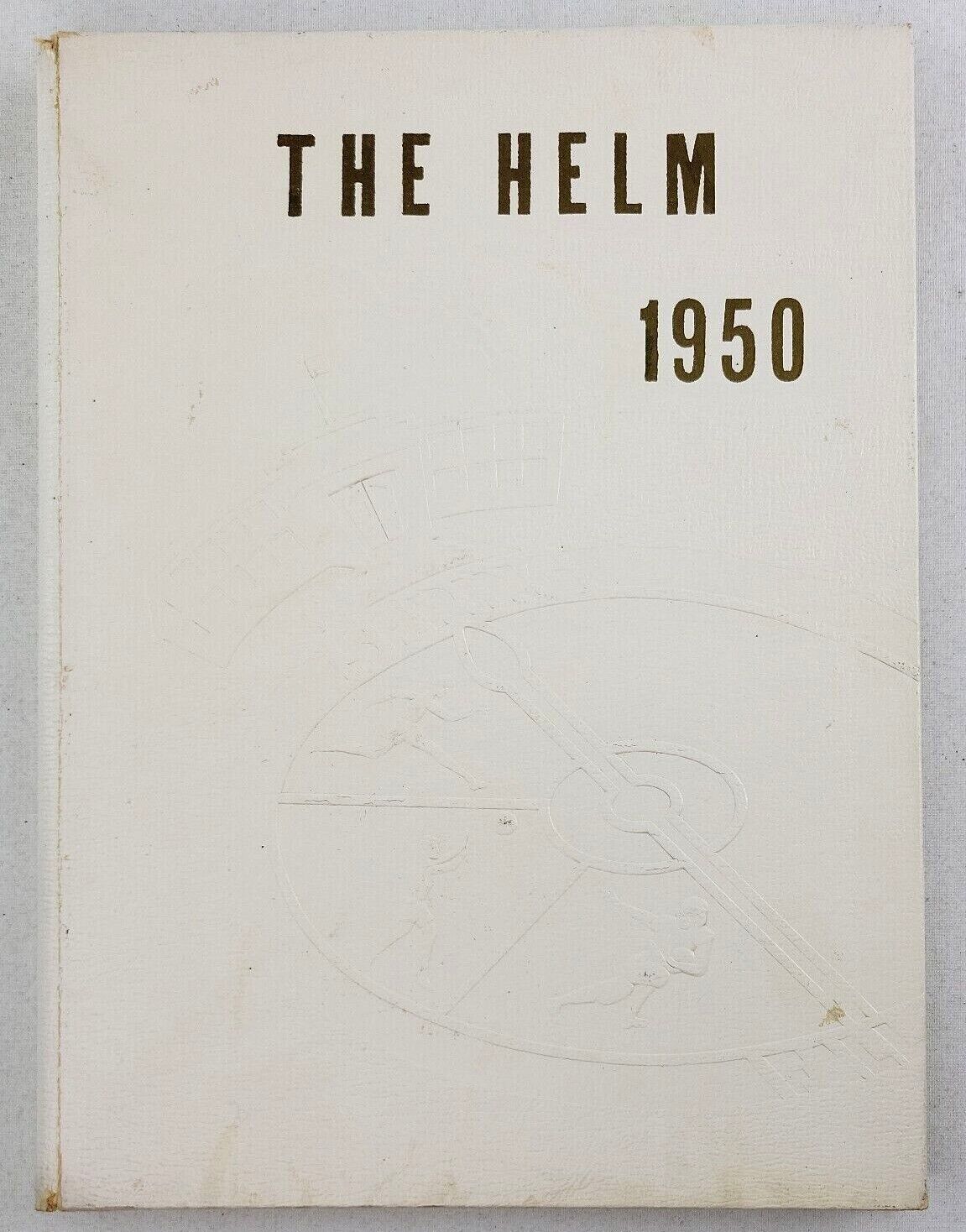 Harris Elmore School Yearbook 1950 The Helm Grades 1 thru 12 Ohio Annual