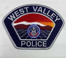 West Valley Police Utah UT Patch G6 picture