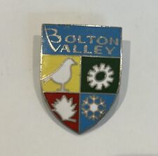 Bolton Valley Ski Resort Skiing Vermont Lapel Pin Pinback Vintage Very Good Cond picture