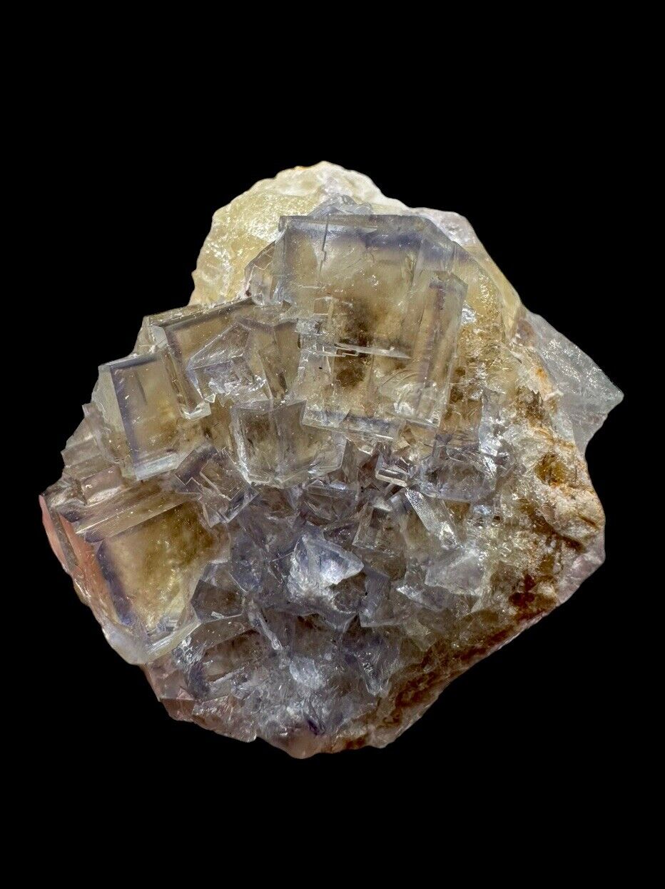 Phantom Fluorite Crystals: La Barre Mine. Aveyron, France 🇫🇷