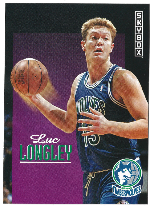 1992 NBA - SKYBOX - LUC LONGLEY