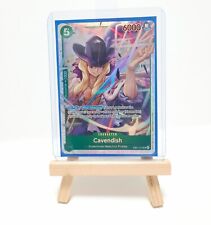 One Piece Card Game Cavendish EB01-012 V.1 Super Rare Near Mint EN picture