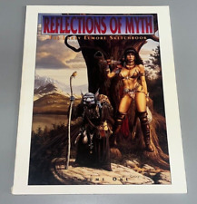 Reflections Of Myth Larry Elmore Sketch Book Vol 1 1993 Dragonlance TSR D&D picture