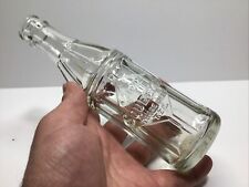 6 1/2 Oz. Squeeze Deco Style Soda Bottle. Milton Florida. picture