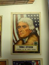 Topps Look n See Thomas Jefferson #3 Ex-EXMT picture